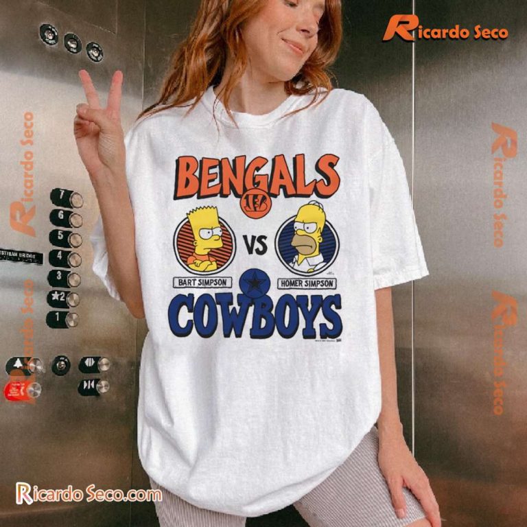 Cincinnati Bengals Vs Dallas Cowboys Graphic Classic Men Shirt iHL3MrZ