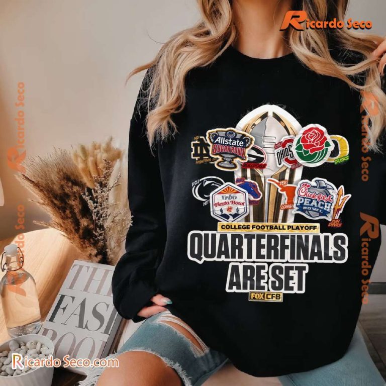 College Football Playoff Quarterfinals Are Set Classic Men Shirt-b 7jRUlK1