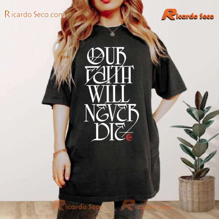 Crossfaith Our Faith Will Never Die One Man Graphic Classic Men Shirt-b XqaFuYS