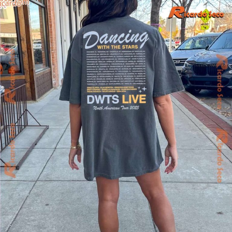 Dancing With The Stars Live Dwts 2025 Event Graphic Classic Men Shirt-b zdrmQnK