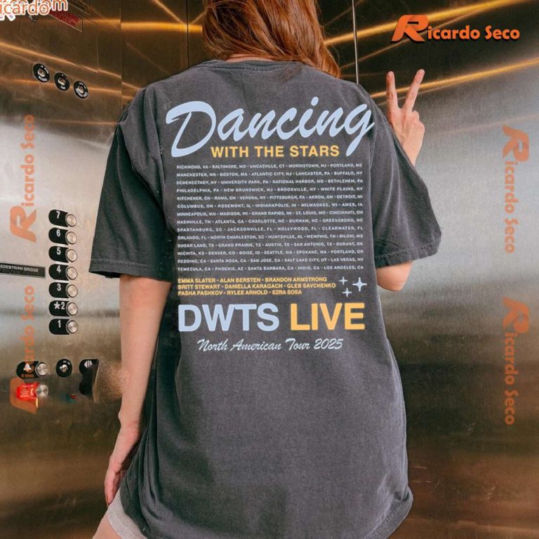 Dancing With The Stars Live Dwts 2025 Event Graphic Classic Men Shirt-c KrJfqEC