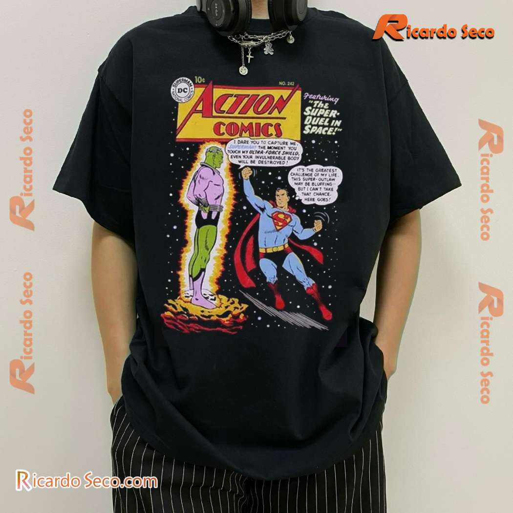 Dc Comics Superman Action Comics Cover Classic Men Shirt dRcSJGE