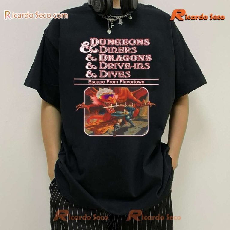 Dungeons And Dragons Dungeons & Diners & Dragons & Drive-ins & Dives Classic Men Shirt-a 5rmGsFq