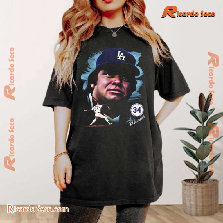 Fernando Valenzuela Los Angeles Dodgers Portrait Gift For Fan Classic Men Shirt-a xVYh1mE