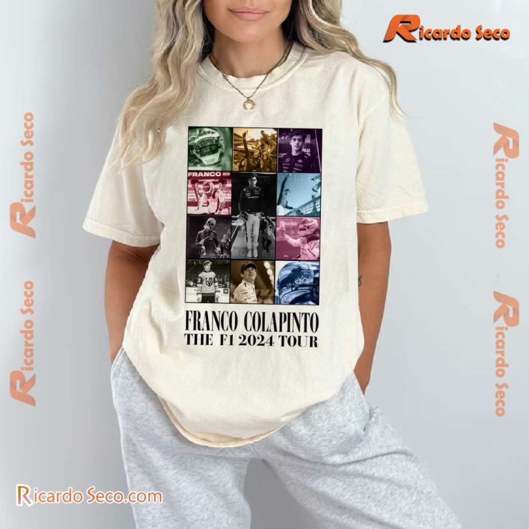 Franco Colapinto The F1 2024 Tour Unisex T-shirt-b n0uV6LN