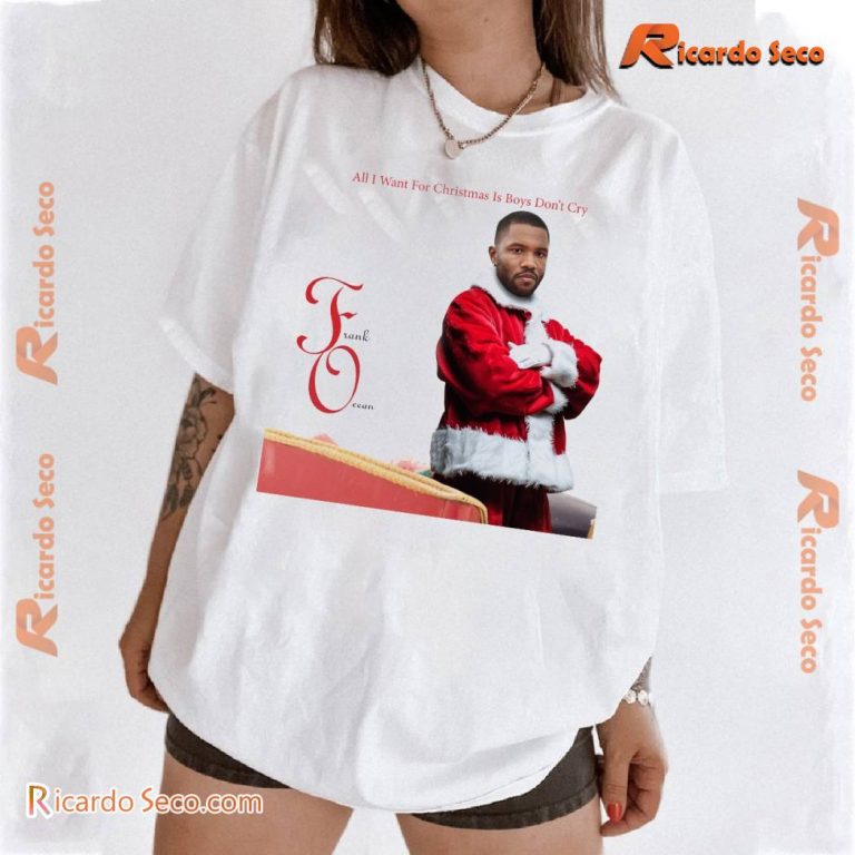 Frank Ocean All I Want For Christmas Is Boys Don't Cry Unisex T-shirt-b jXokF6V