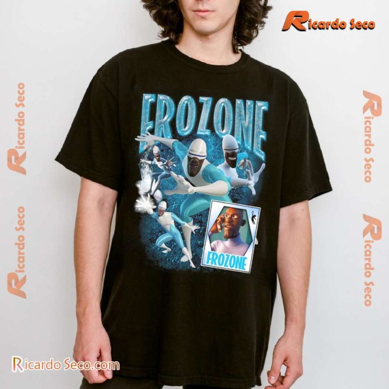 Frozone The Incredibles Dreamathon Vintage Graphic Classic Men Shirt-a 0NQrD7c