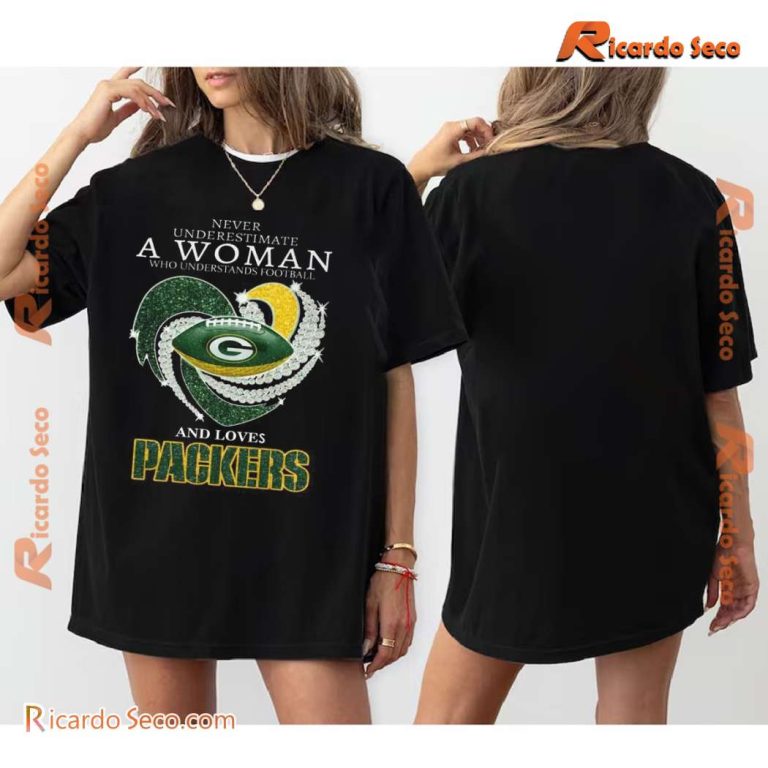 Green Bay Packers A Woman Who Understands Football And Loves Classic Men Shirt-b 1TOdWlZ