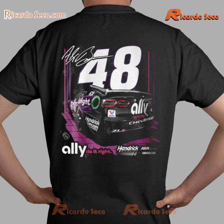 Hendrick Motorsports Alex Bowman Ally 48 Classic Men Shirt-a PSMEUa3