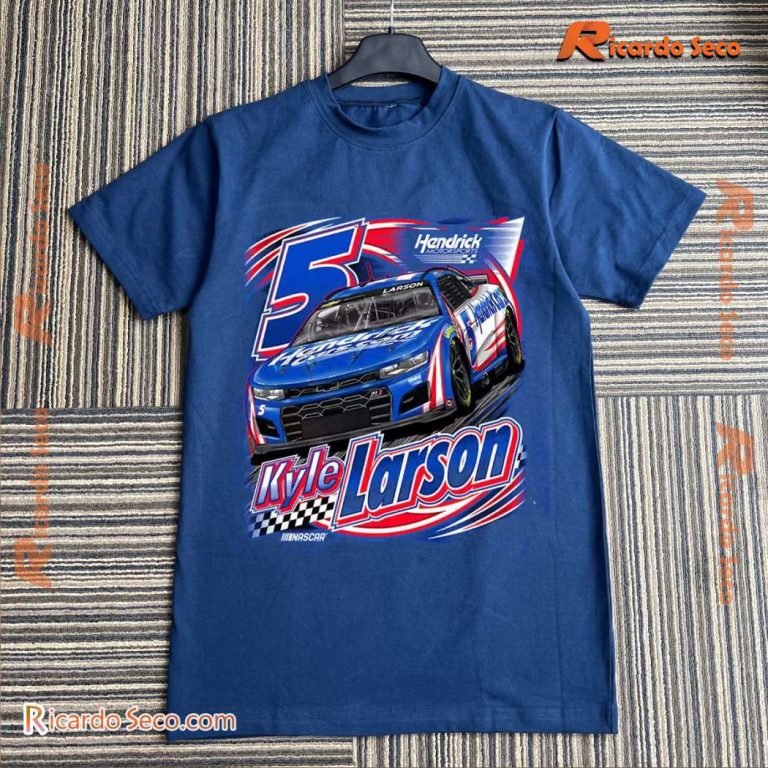 Hendrick Motorsports Kyle Larson #5 Youth Hendrickcars.com Graphic Unisex T-shirt ZzaRPud