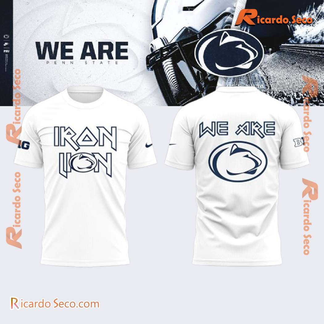 Iron Lion We Are Penn State Big 10 2024 Graphic Classic Men Shirt NBmYFs5