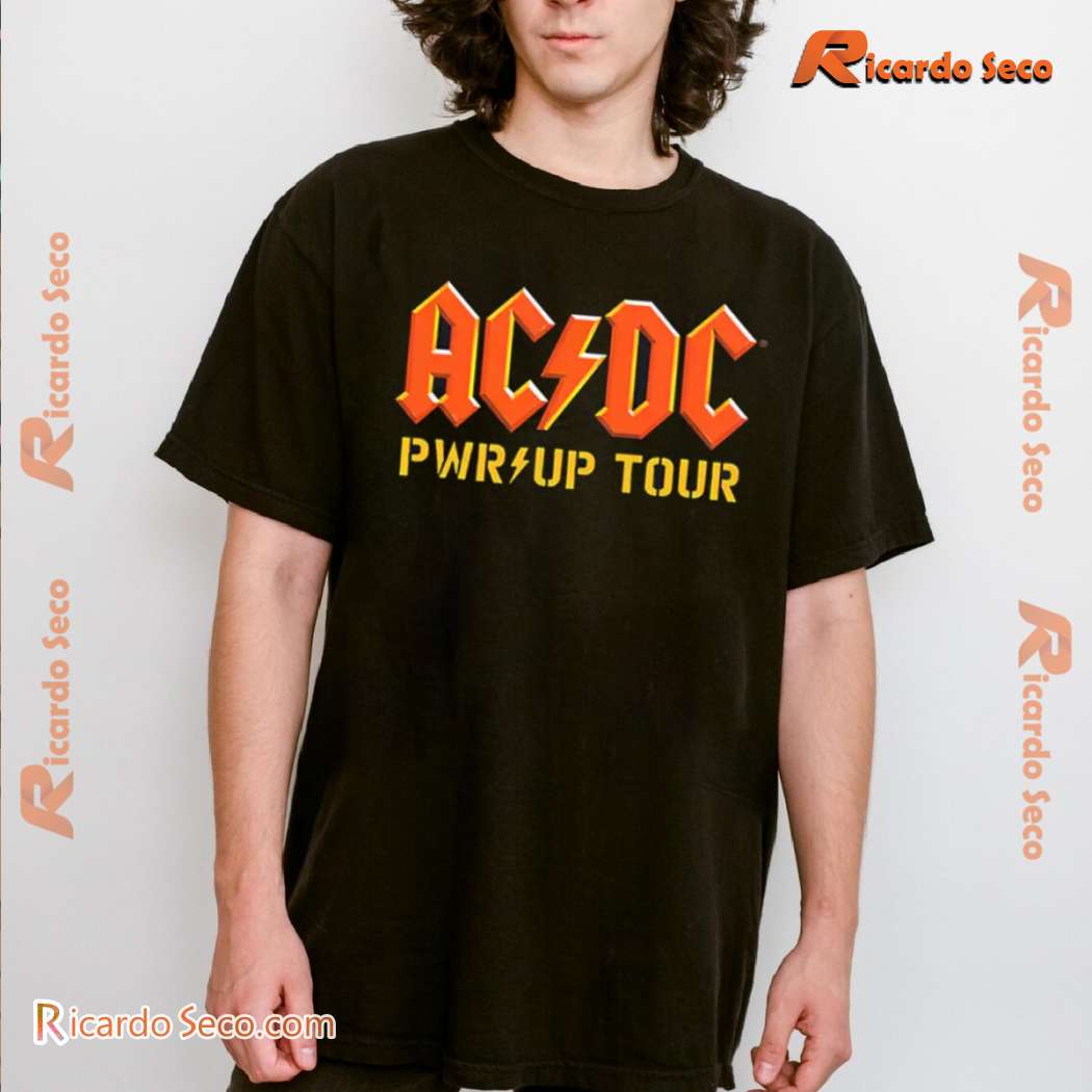 [Free Shipping + 20 Off] AC/DC Pwr Up 2025 Tour Dates Classic Men