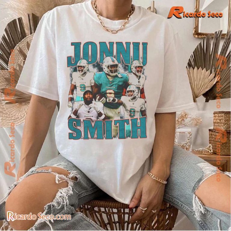 Jonnu Smith Miami Dolphins Graphic Classic Men Shirt-a rWBzLc9