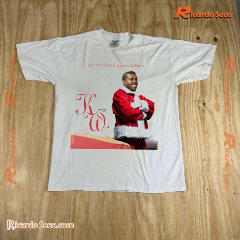 Kanye West All I Want For Christmas Is Bully Unisex T-shirt-b 2EgCNvt