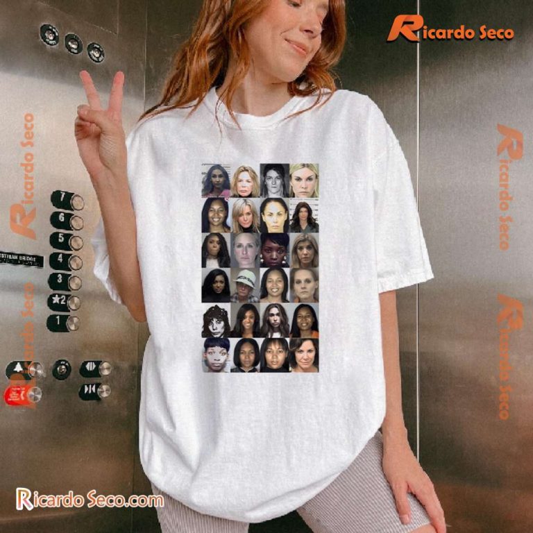 Karen Huger Mugshot Real Housewives Wall Of Fame Classic Men Shirt qIsWbv8