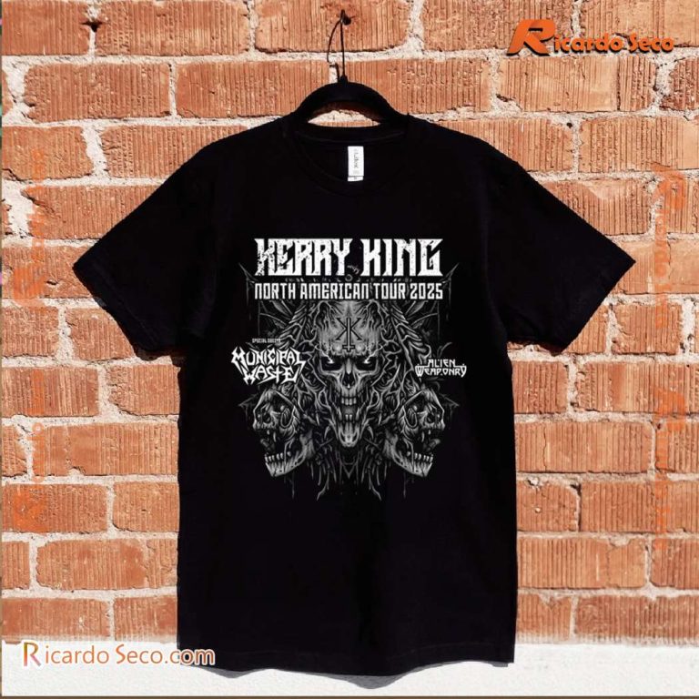 Kerry King North American Tour 2025 Classic Men Shirt-a SE3uIF9