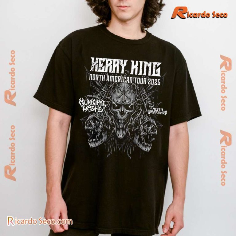 Kerry King North American Tour 2025 Classic Men Shirt-b Dc9GEiZ