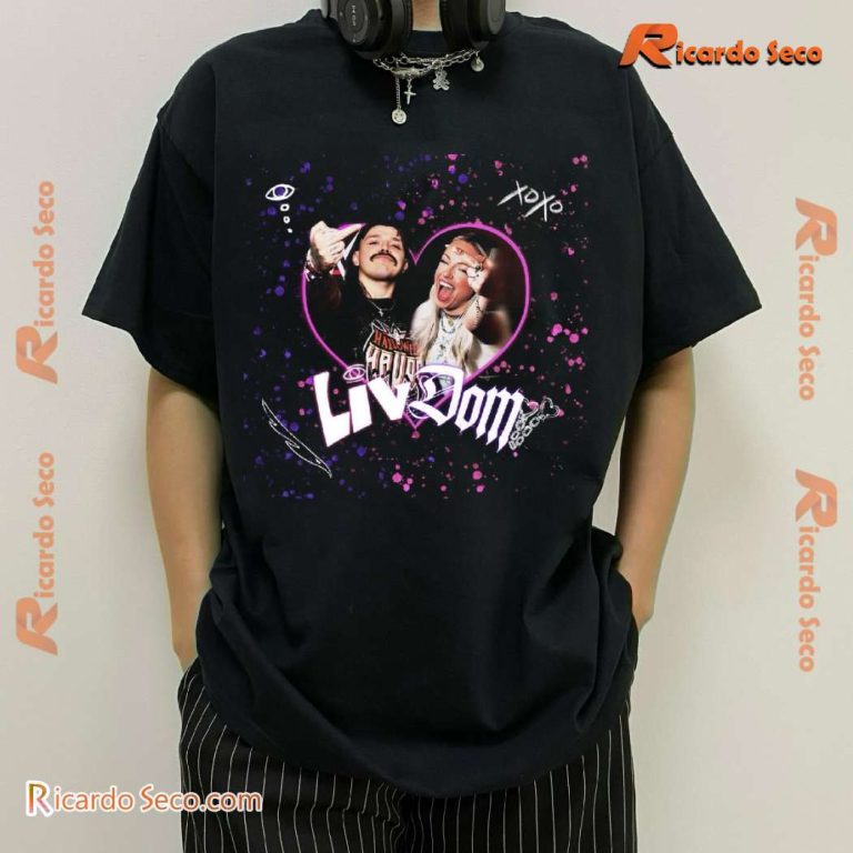 Liv Morgan And Dominik Xoxo Graphic Classic Men Shirt 6W1Dh8w