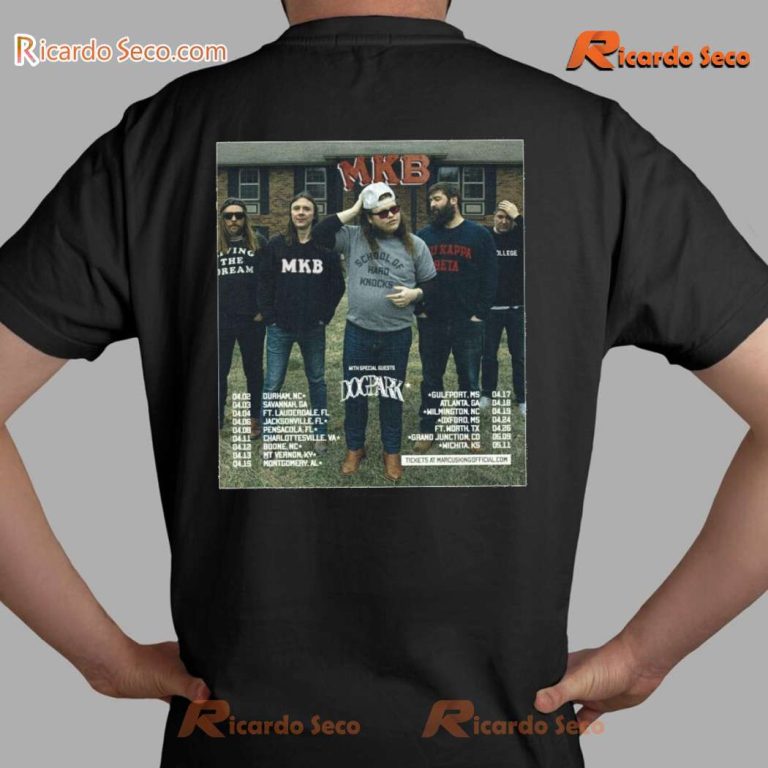 Marcus King Band Goes To School The Tour Spring 2025 Classic Men Shirt-b m8QDfb0