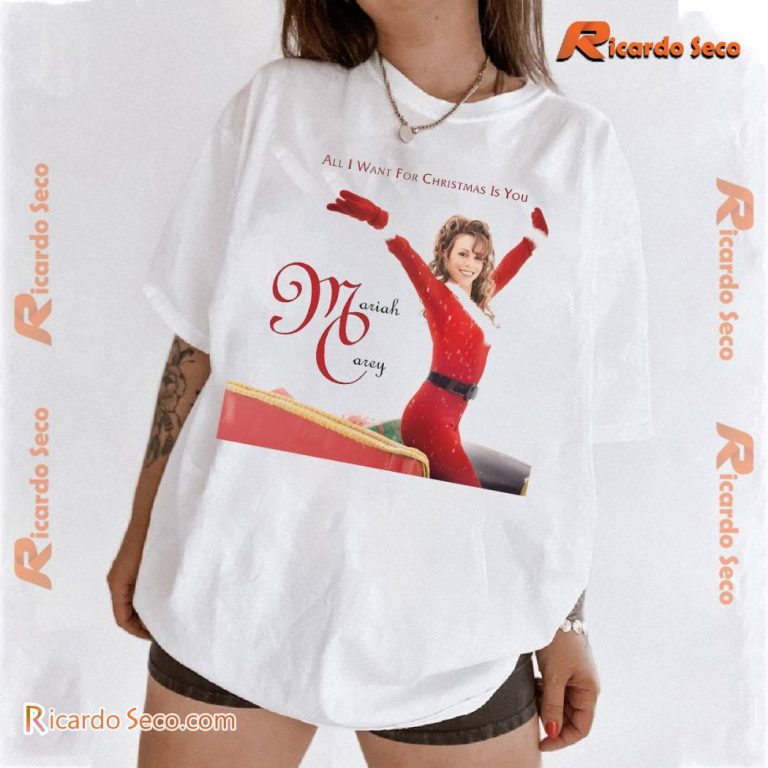 Mariah Carey All I Want For Christmas Is You Unisex T-shirt-a 6cdWKSn