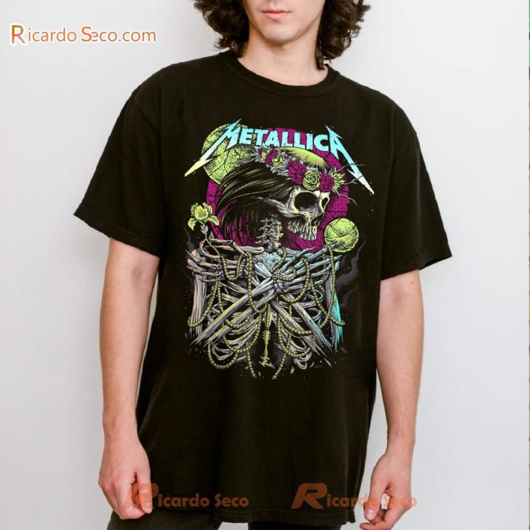 Metallica All Within My Hands 2024 Giving Tuesday Foil Screen Printed Classic Men Shirt-a Dwiub4G