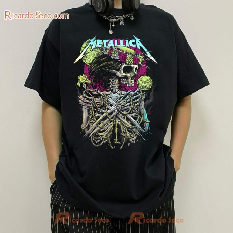 Metallica All Within My Hands 2024 Giving Tuesday Foil Screen Printed Classic Men Shirt-b fh8Y7GQ