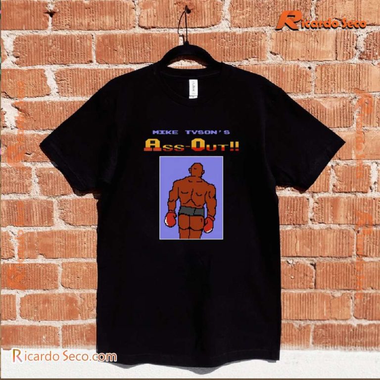 Mike Tyson's Ass Out Gift For Fan Xmas Unisex T-shirt-a YvdOSbC