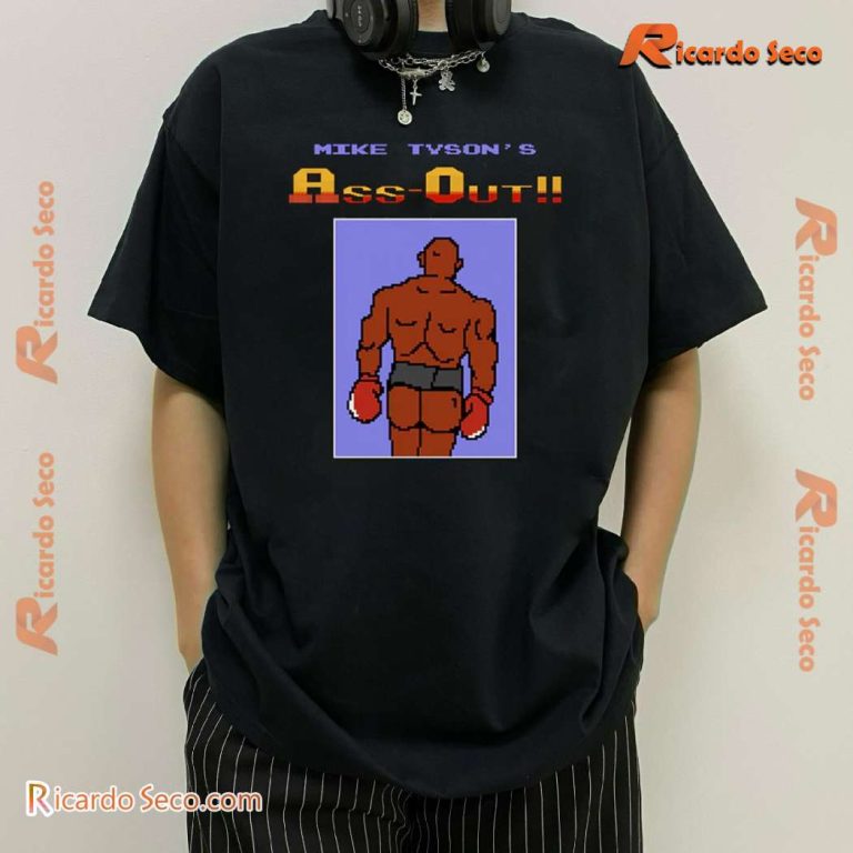 Mike Tyson's Ass Out Gift For Fan Xmas Unisex T-shirt-b KoMIhdG