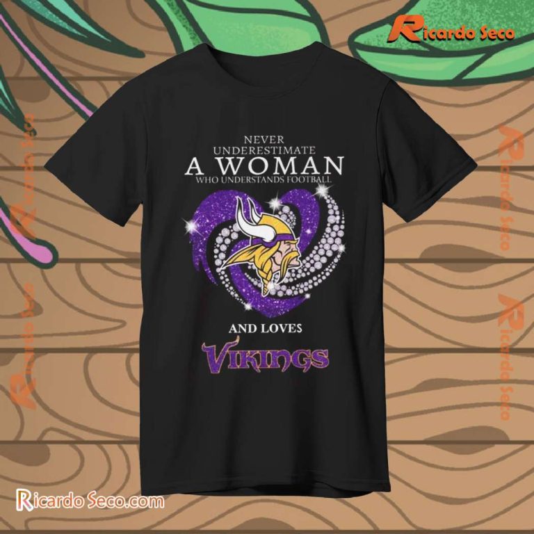 Minnesota Vikings A Woman Who Understands Football And Loves Classic Men Shirt-b kd9h7b1