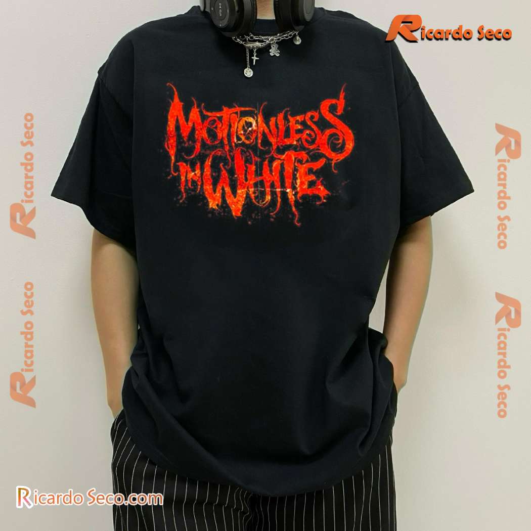 Motionless In White Earth Embers Graphic Unisex T-shirt-a NEcfrg0