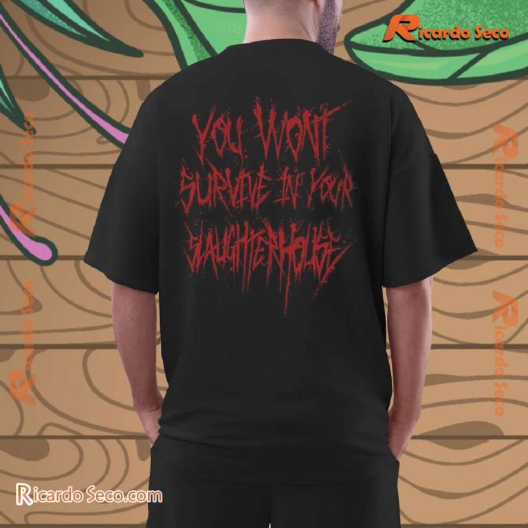 Motionless In White You Won't Survive In Your Slaughterhouse T-shirt-b qVJU42d