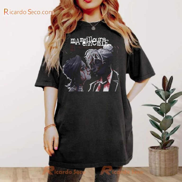 My Chemical Romance Ma Meilleure Ennemie Je T'aime Je Te Hais Unisex T-shirt-a NAh8aMb