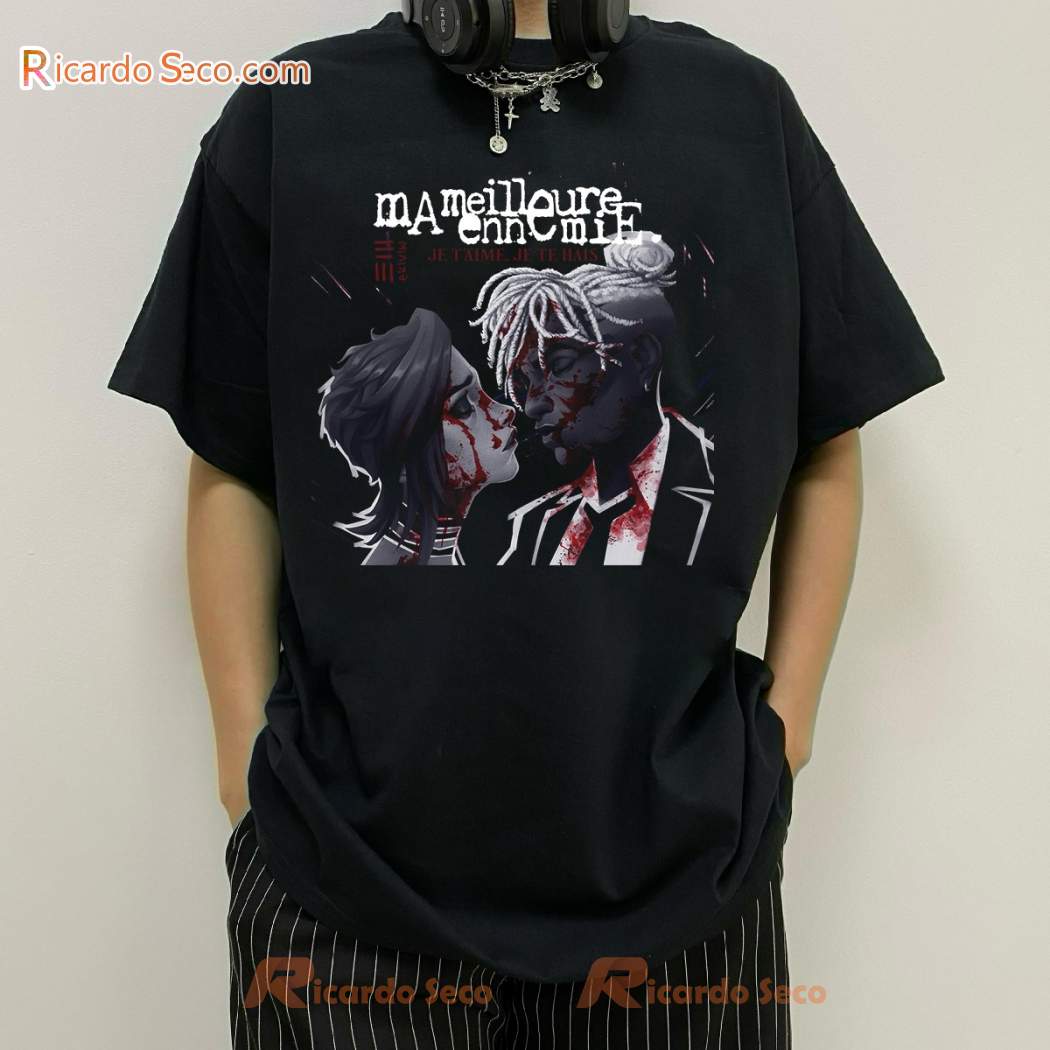 My Chemical Romance Ma Meilleure Ennemie Je T'aime Je Te Hais Unisex T-shirt-b yQMWqus