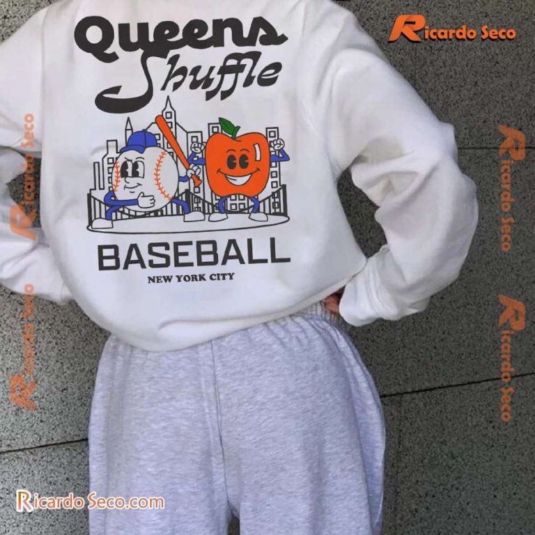 New York Mets Queens Shuffle Baseball New York City Classic Men Shirt-b ehv1J5R