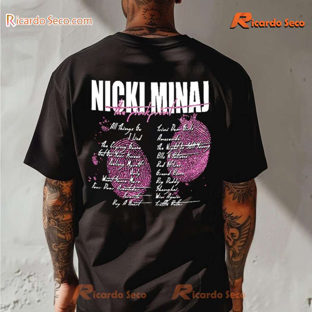 Nicki Minaj The Pinkprint 10 Year Anniversary Graphic Unisex T-shirt, Hoodie-c NSUmwpM