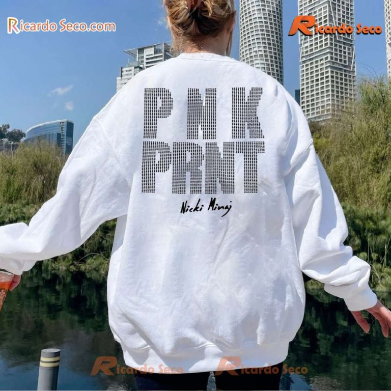 Nicki Minaj The Pinkprint 10 Year Anniversary PNKPRNT Bike Rhinestone Classic Men Shirt-x WJMc3NP