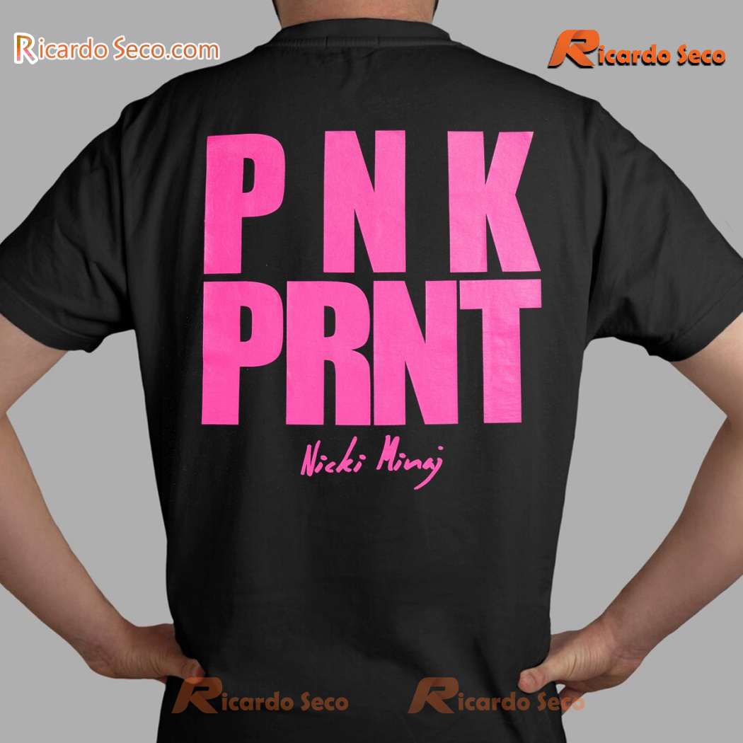 Nicki Minaj The Pinkprint 10 Year Anniversary PNKPRNT Classic Men Shirt-b t6lE7Hn