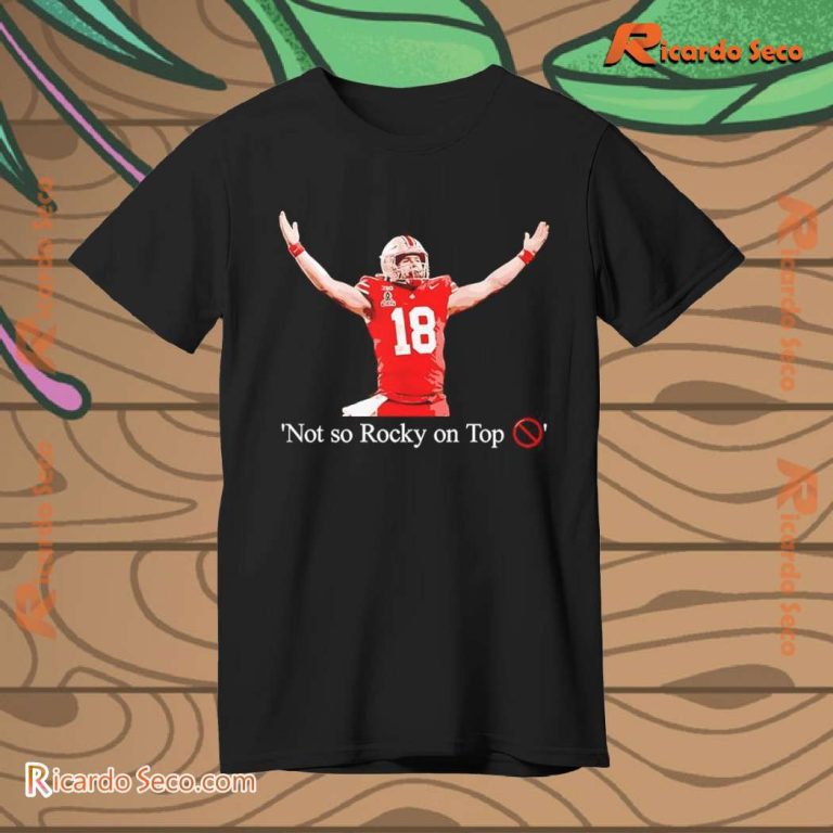 Ohio State Buckeyes Will Howard Not So Rocky On Top Classic T-shirt-a 2erxwjD