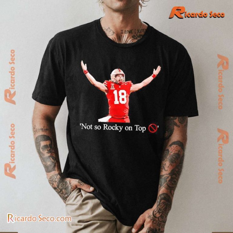 Ohio State Buckeyes Will Howard Not So Rocky On Top Classic T-shirt-b UiJqxZg