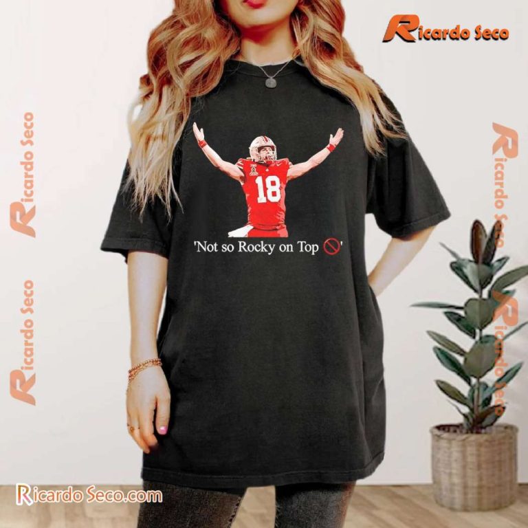 Ohio State Buckeyes Will Howard Not So Rocky On Top Classic T-shirt GMagVTz