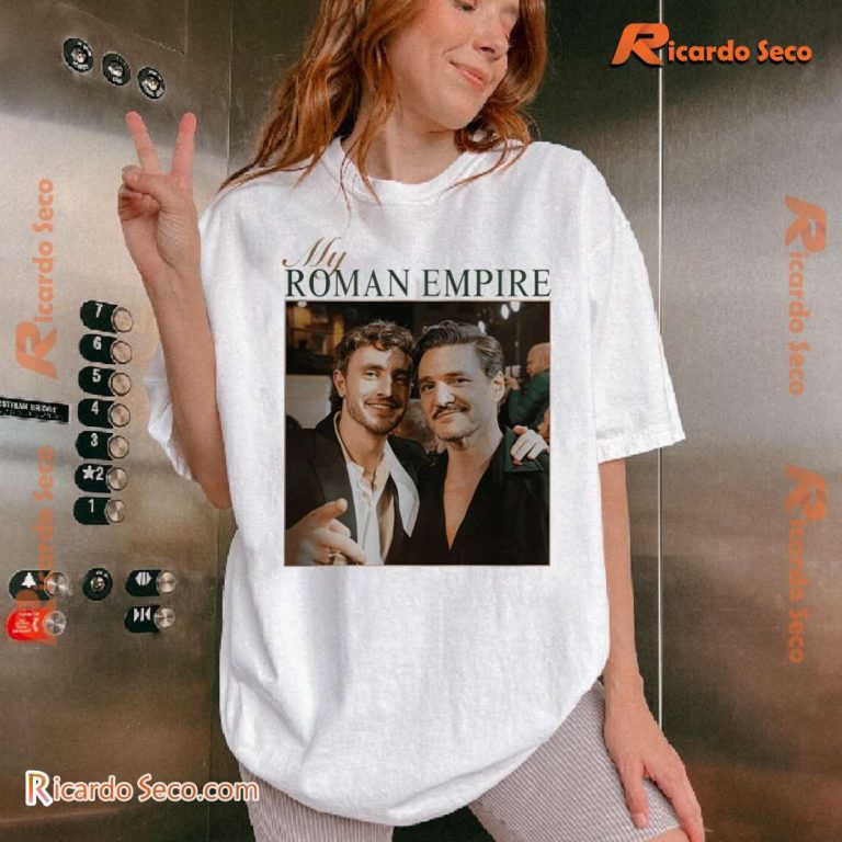 Pedro Pascal Paul Mescal My Roman Empire Classic Ladies Tee-b qHvXV1R