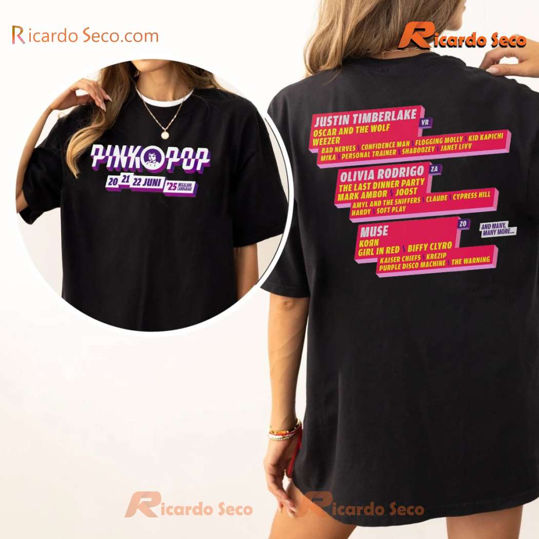 Pinkpop Festival 2025 Classic Men Shirt SkYcvfr