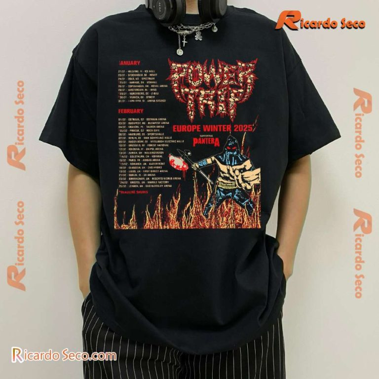 Power Trip Europe Winter 2025 Classic Men Shirt-a Y52ptFd