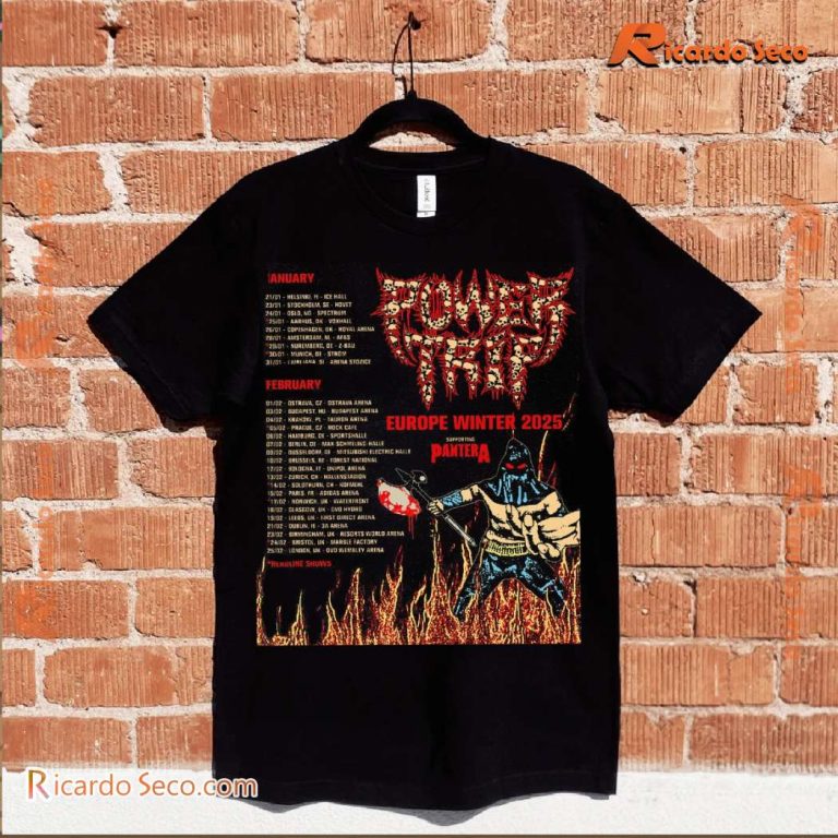 Power Trip Europe Winter 2025 Classic Men Shirt-b CfUwIzJ