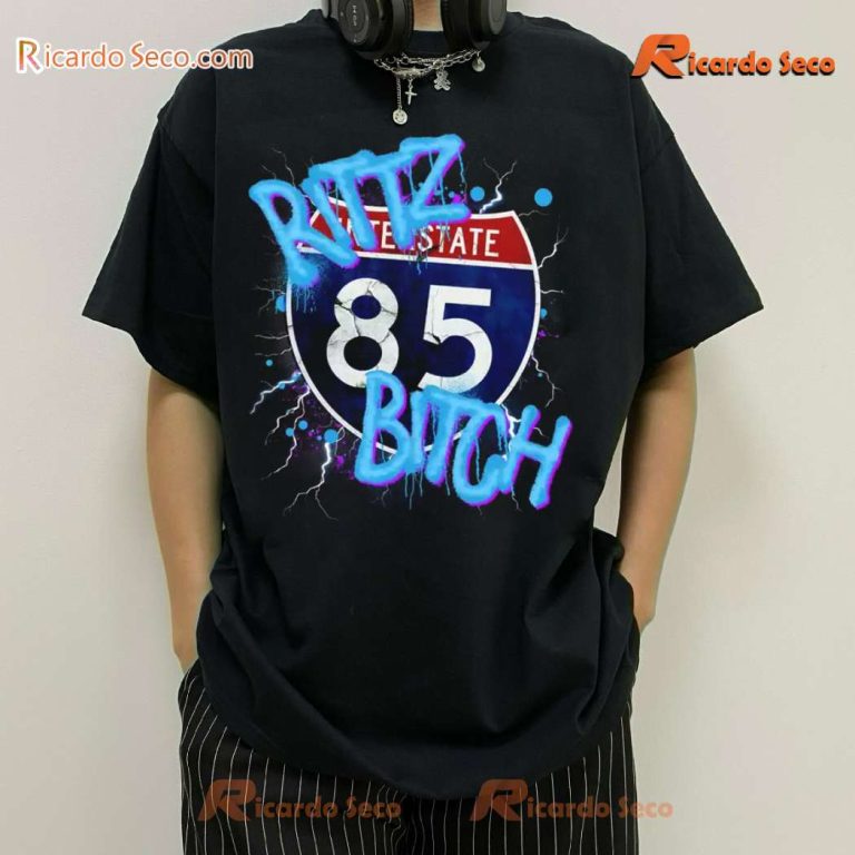 Rittz Interstate 85 Rittz Bitch Classic Ladies Shirt-a Oki0wW5