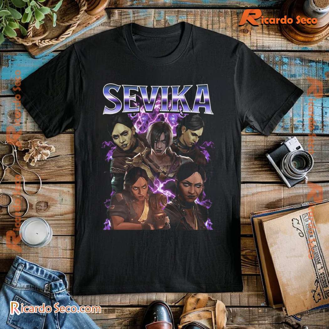 Sevika Arcane League Of Legends Trending Unisex T-shirt nvtkwUz