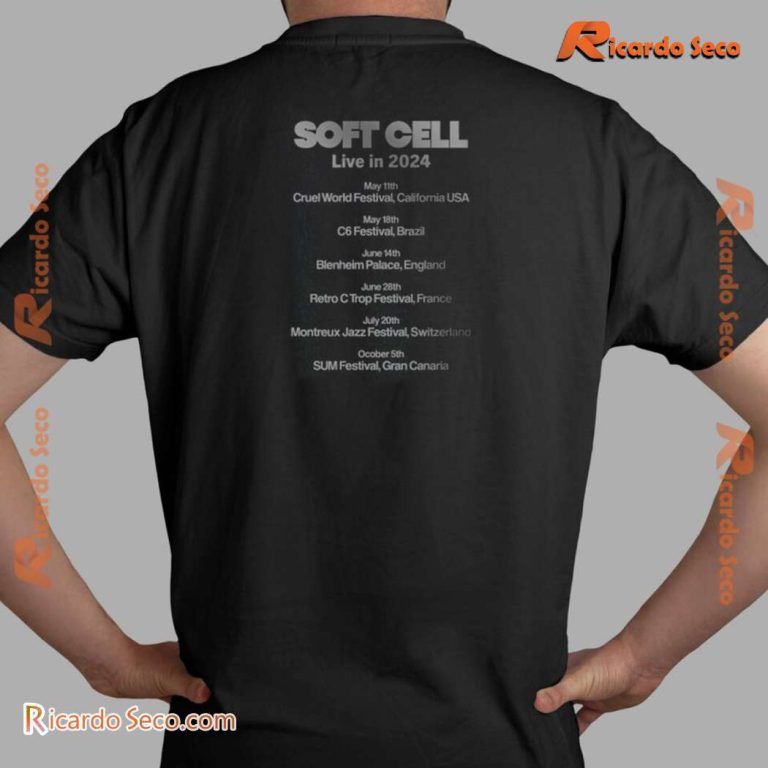 Soft Cell Live In 2024 World Tour Graphic Classic Men Shirt-b E1Hpe6o