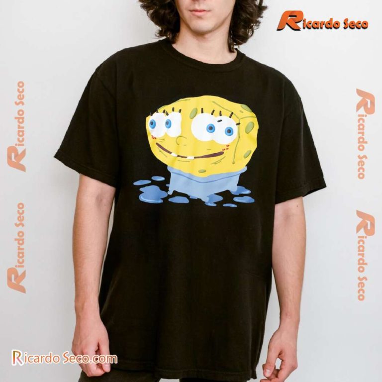 Spongebob Squarepants Funny Graphic Classic Men Shirt SPv5C6h