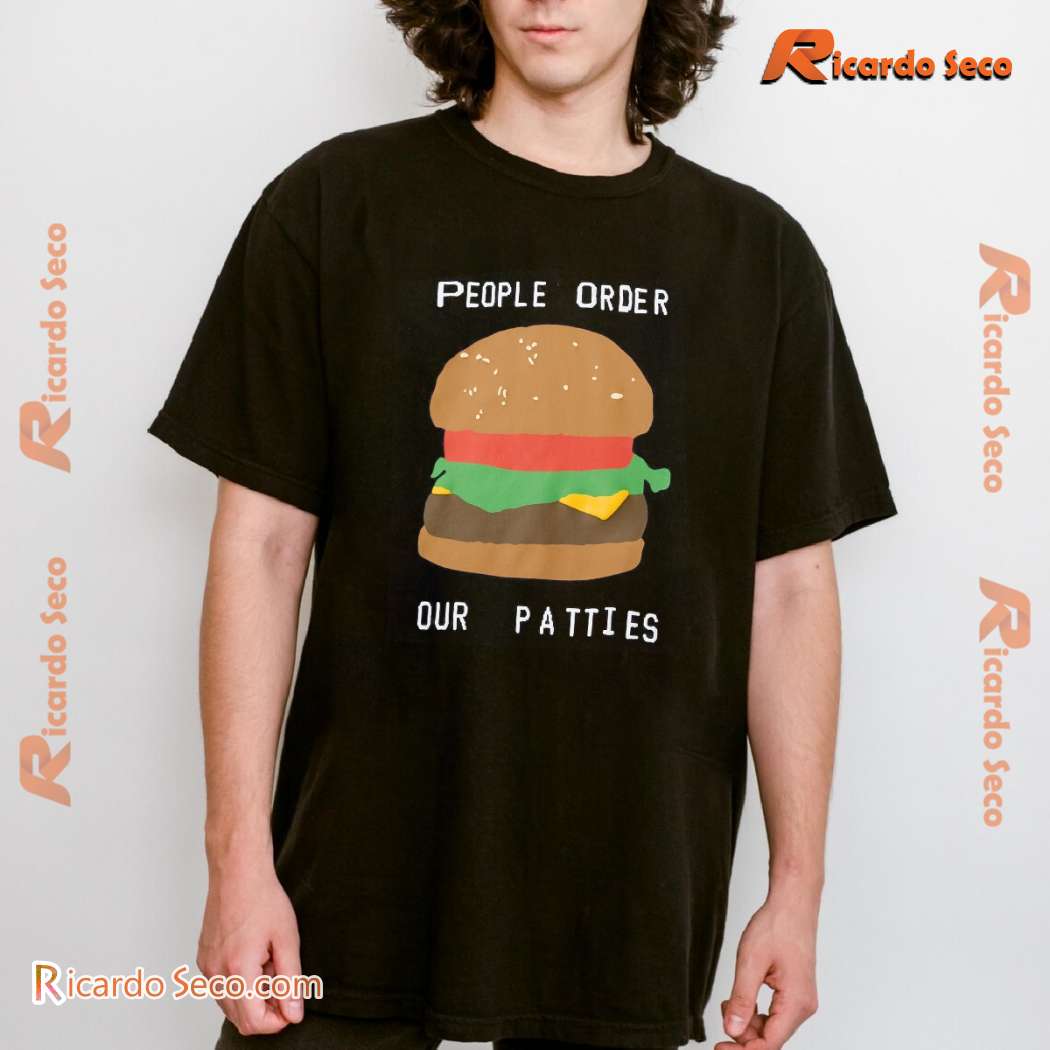 Spongebob Squarepants People Order Our Patties Classic Men Shirt-a ynhSjLg