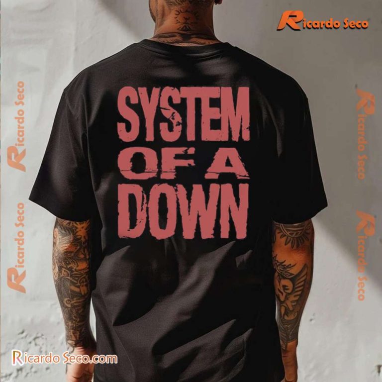 System Of A Down Mushroom People Holiday Graphic Classic Men Shirt-a 3iXKxlb